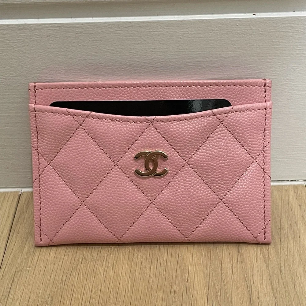 CHANEL | Accessories | Chanel Card Holder 22c Pink | Poshmark